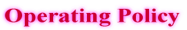 Operating Policy